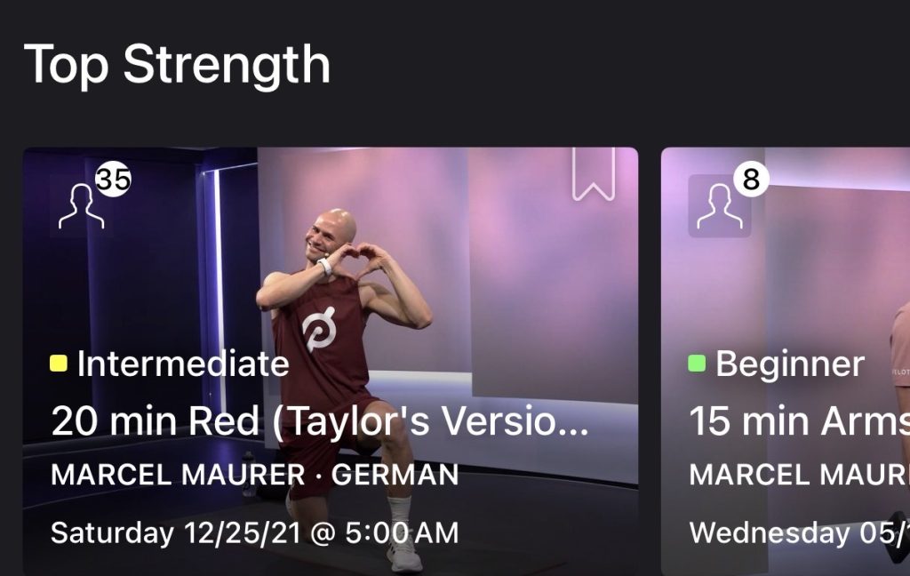 Marcel Maurer 5 Year Peloversary Strength classes in Greatest Hits collection