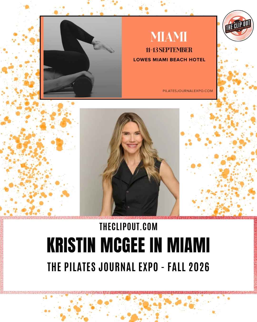 Pilates Journal Expo - Kristin McGee Appearance