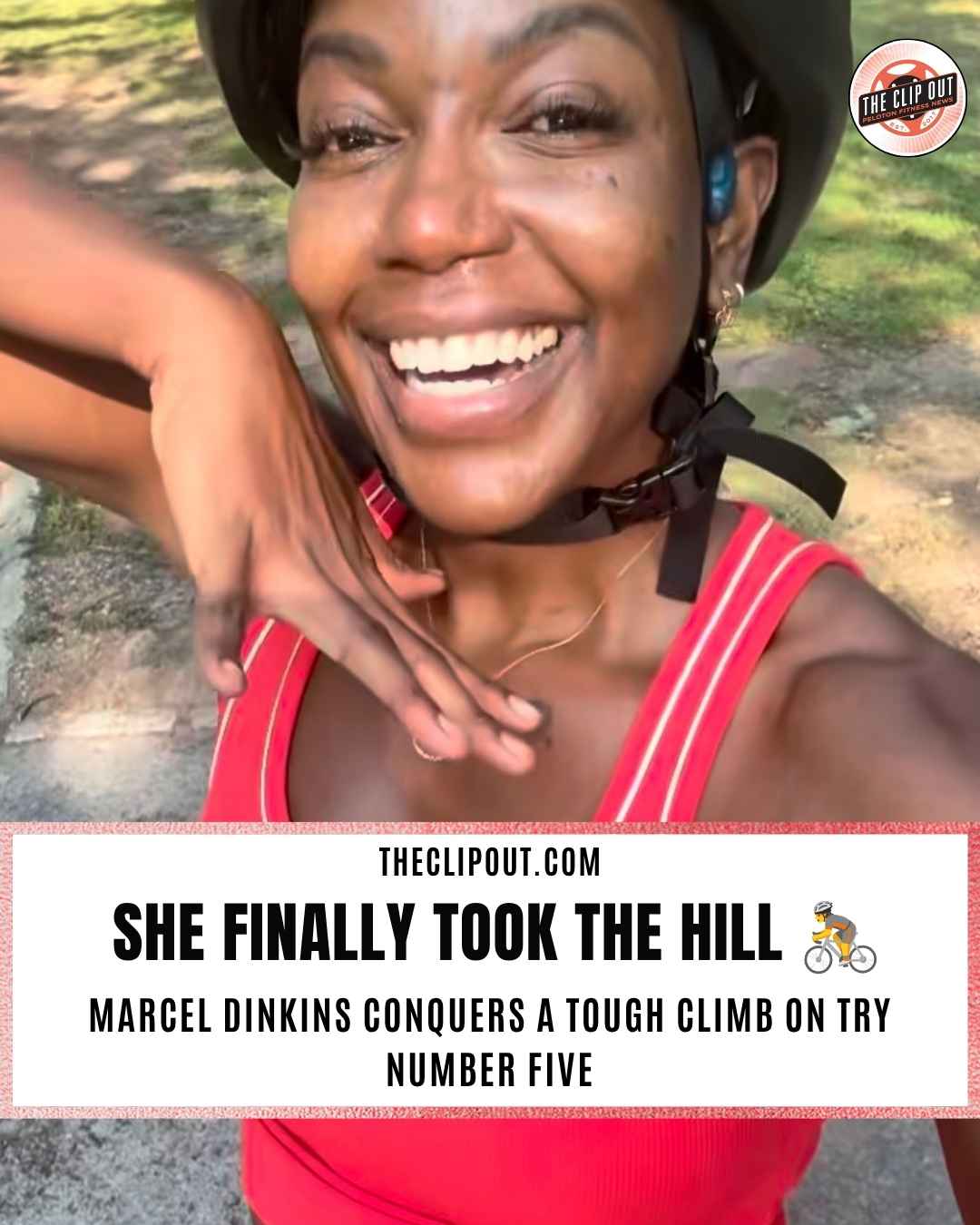Marcel Dinkins triathlon training