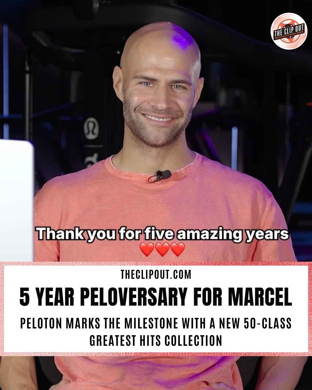 Marcel Maurer 5 Year Peloversary