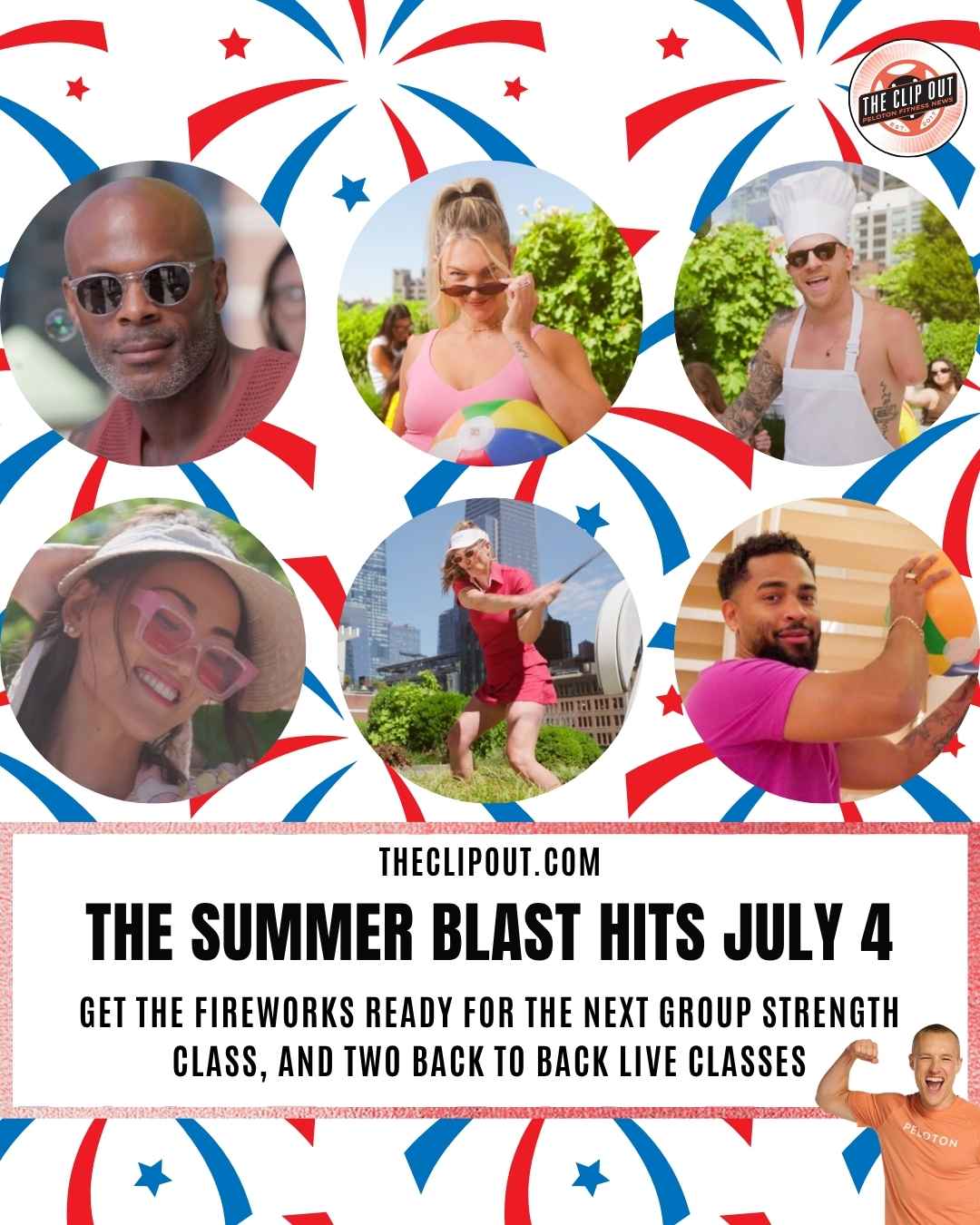 Peloton July 4 classes 2026