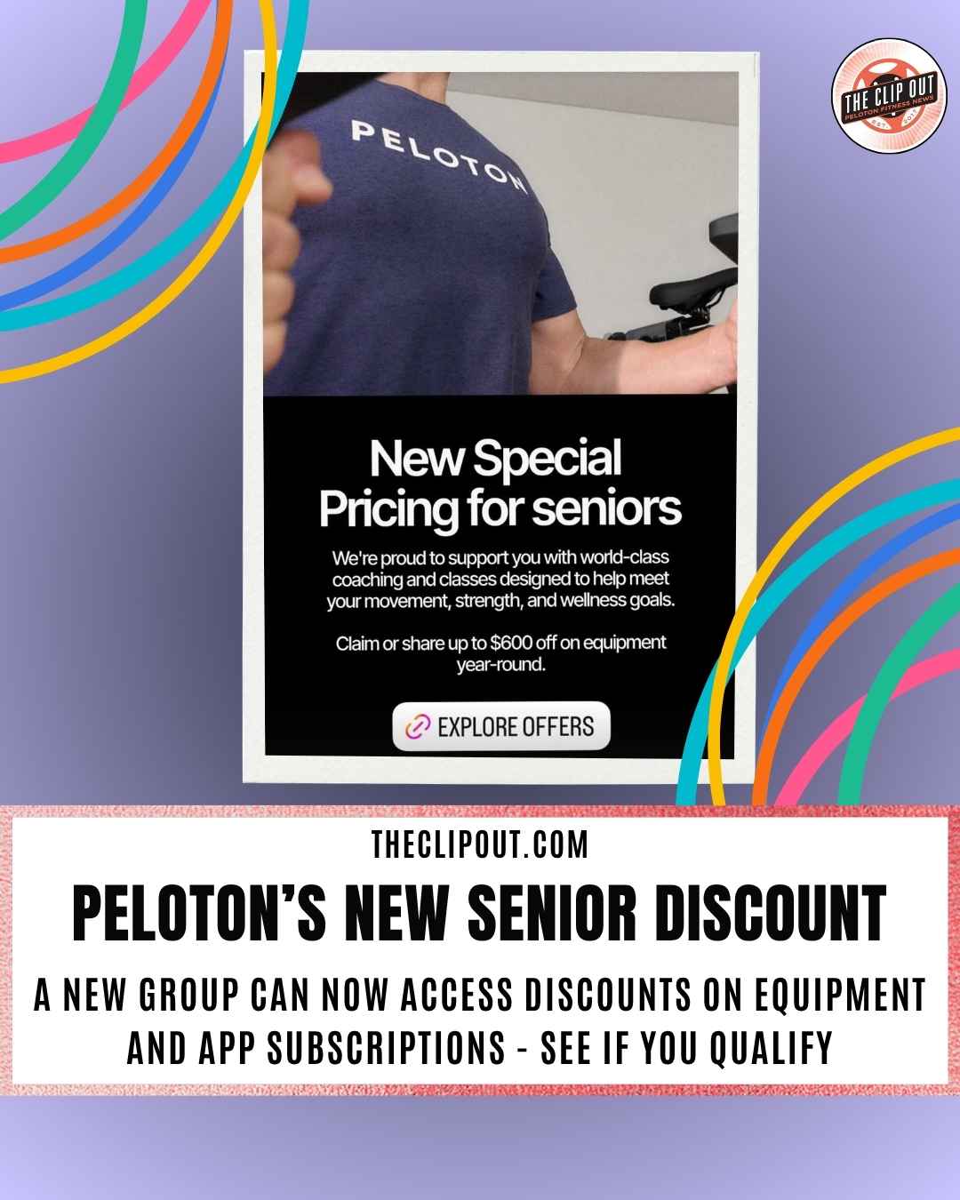 Peloton Senior Discount