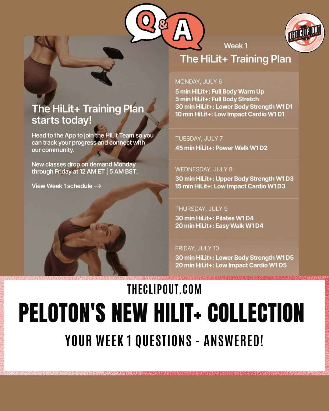 Peloton's new HiLit+ Collection launches and q and a
