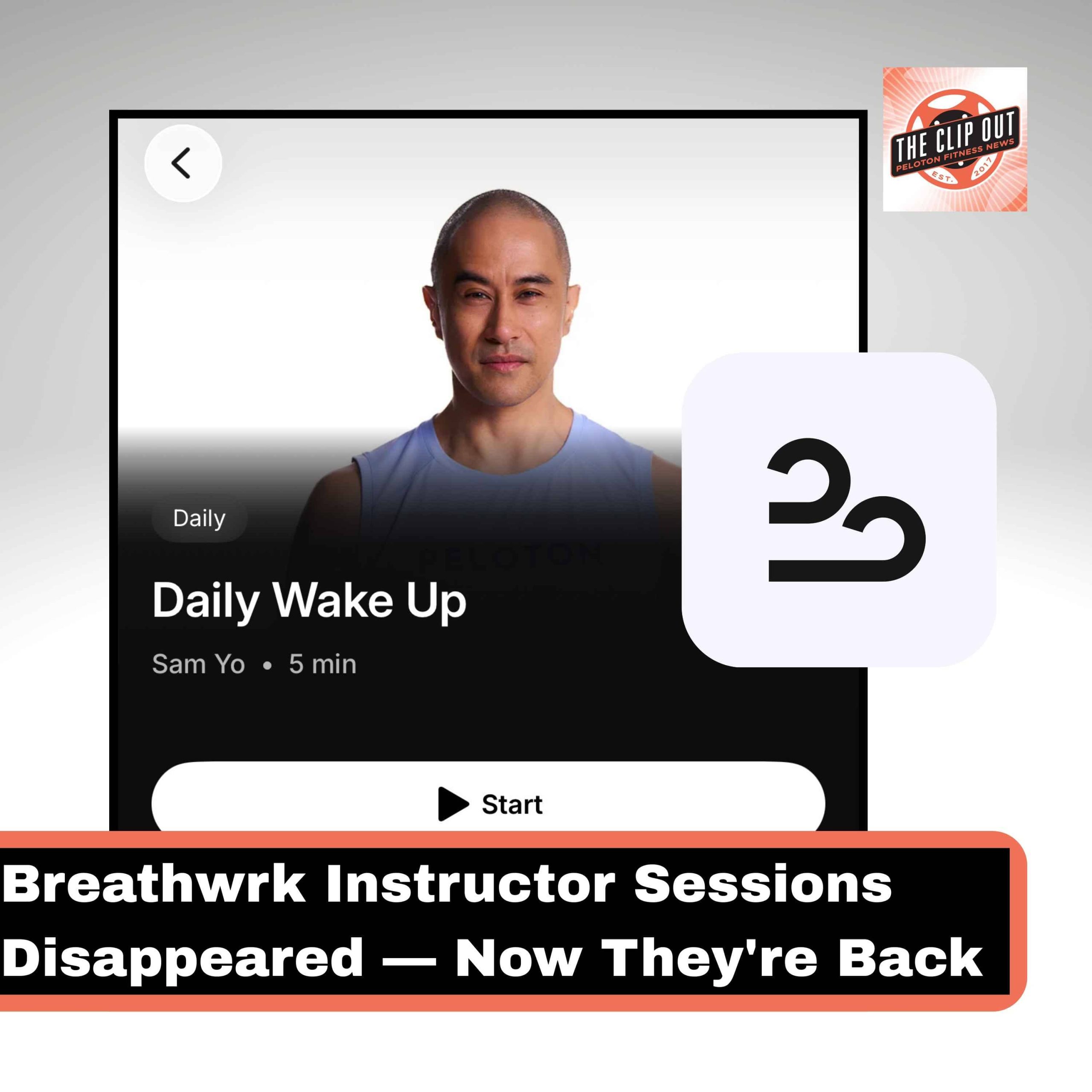 Breathwrk Instructor Sessions Return