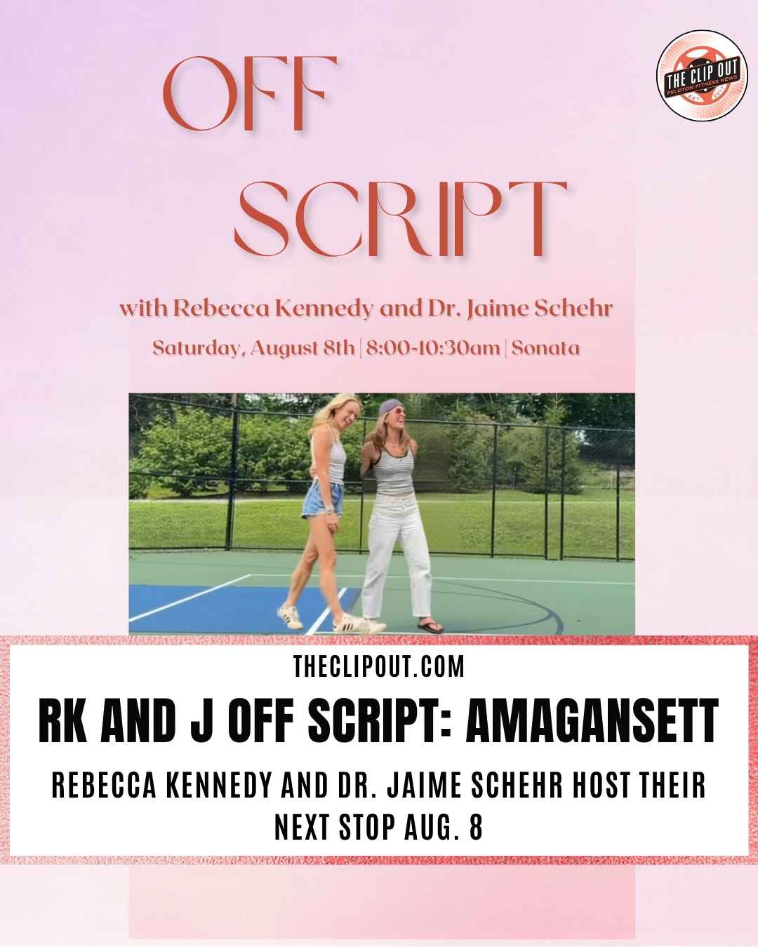RK and J Off Script Amagansett