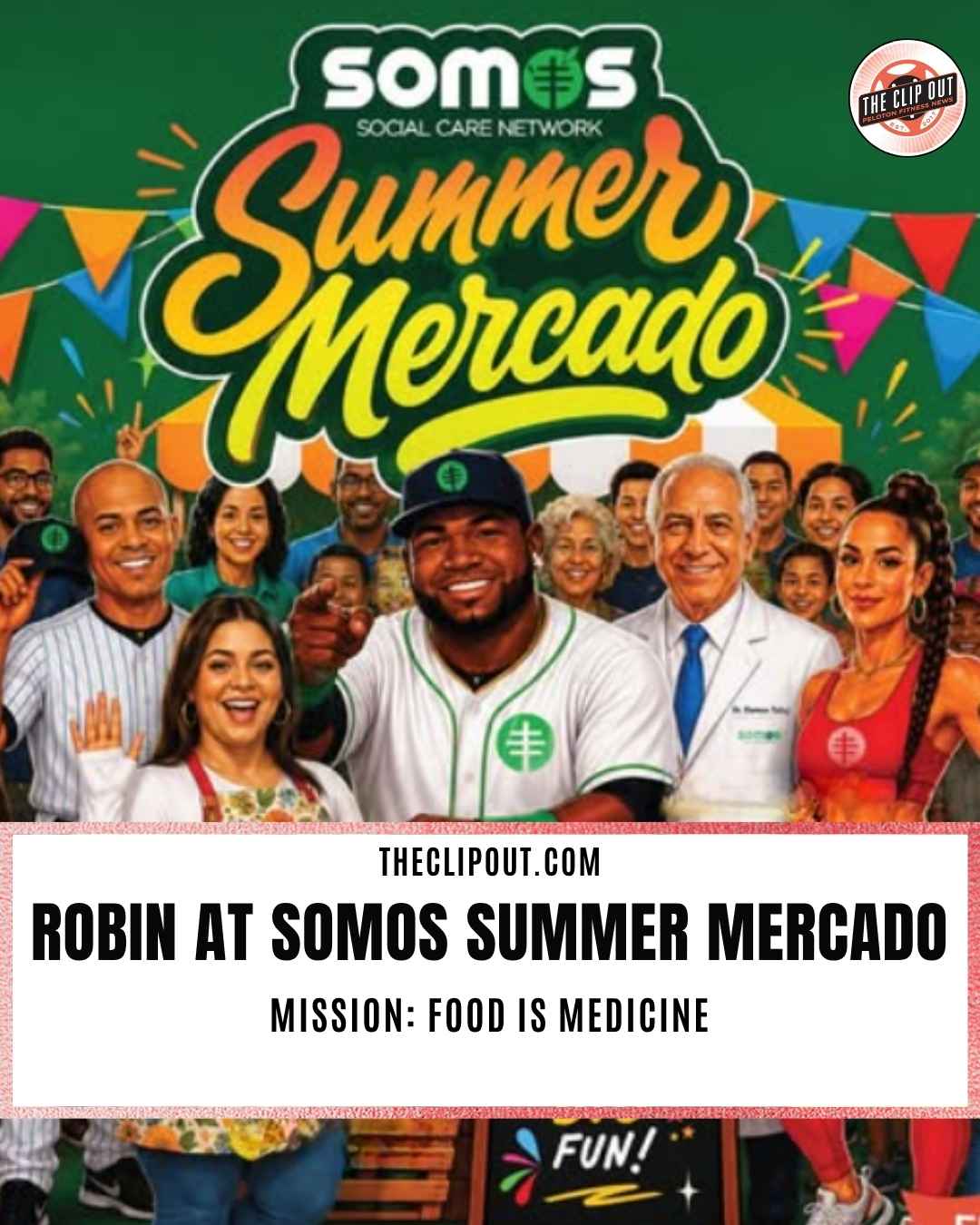 SOMOS Summer Mercado Ad - Robin Arzon appearance
