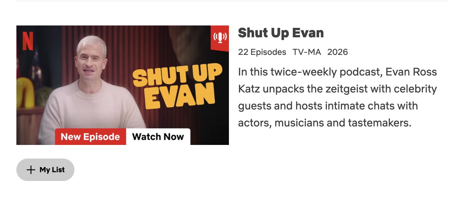 Tunde Oyeneyin Netflix podcast appearance on Shut Up Evan
