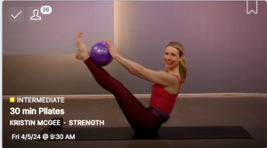 Kristin McGee Peloton at Pilates Journal Expo