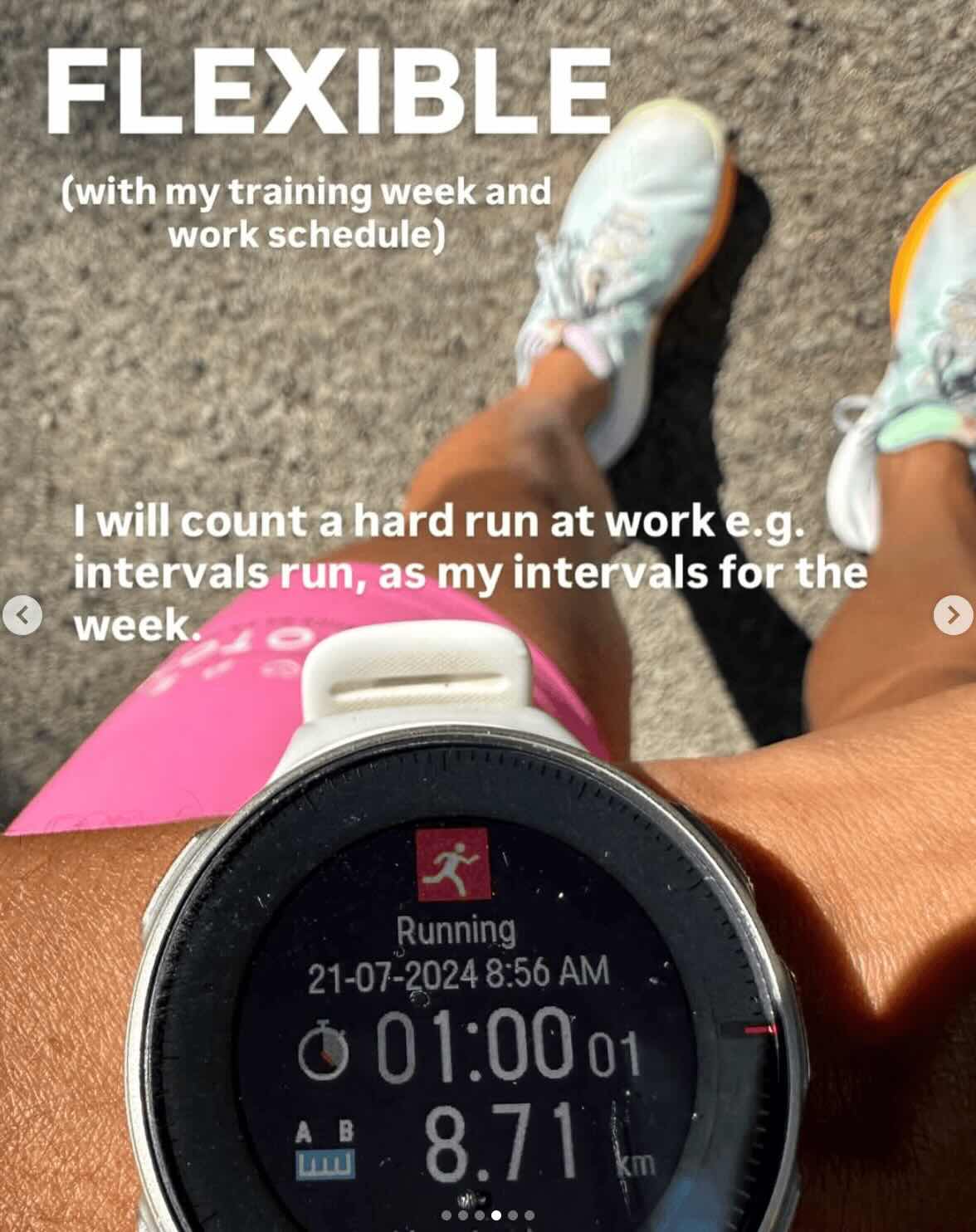 Joslyn Thompson Rule City to Surf training plan