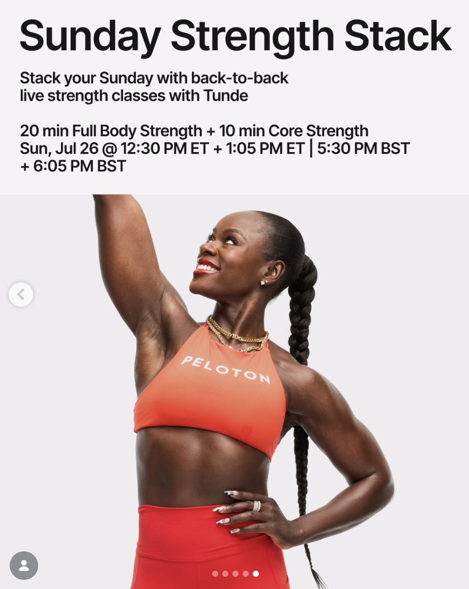 This Week at Peloton July 20