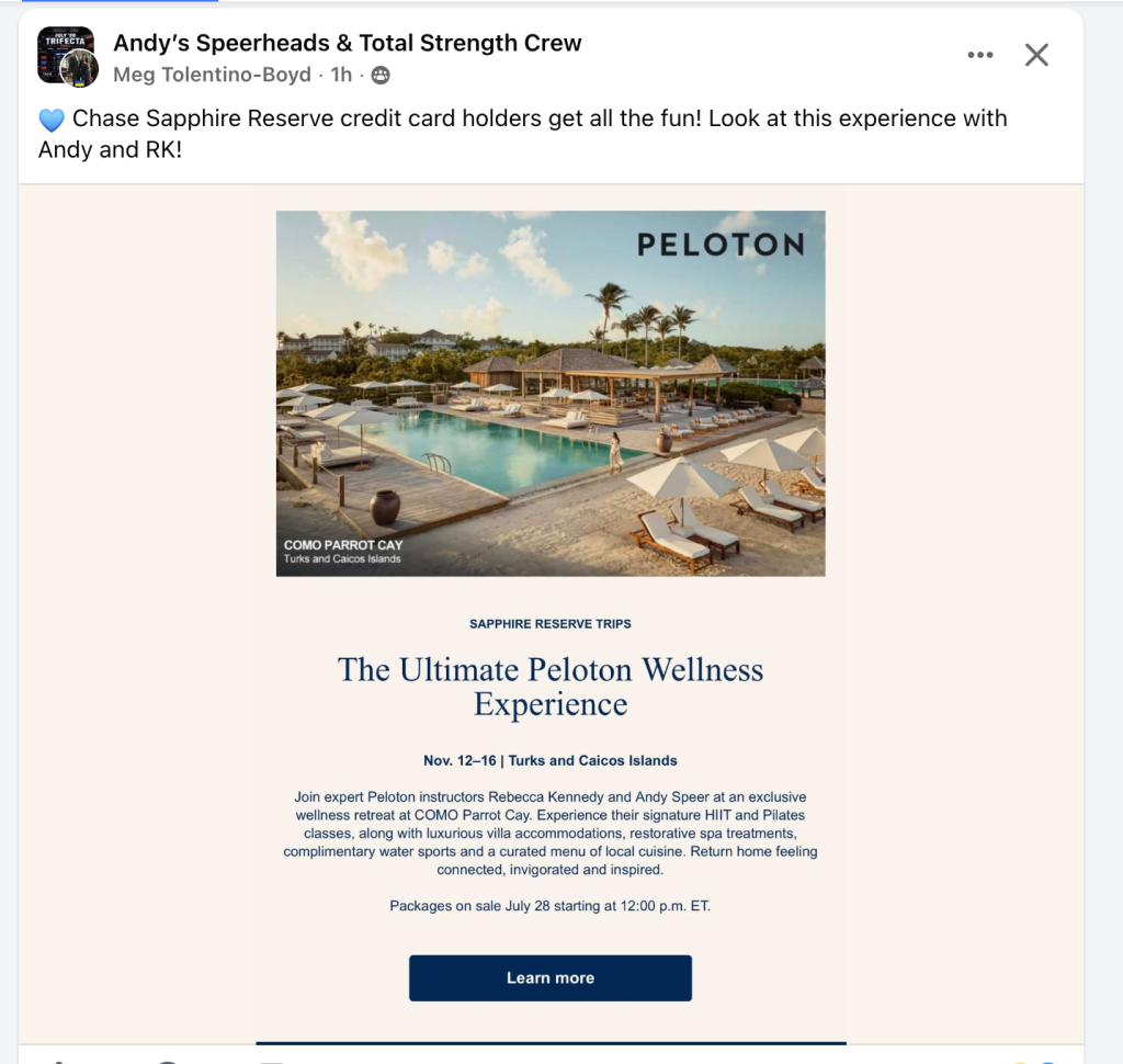 Peloton Wellness Experience pool and villas at COMO Parrot Cay in Turks and Caicos