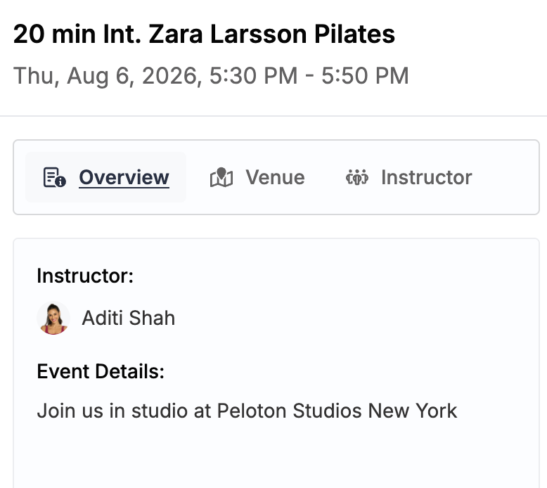 Peloton August Artist Series class schedule featuring Zara Larsson and Backstreet Boys