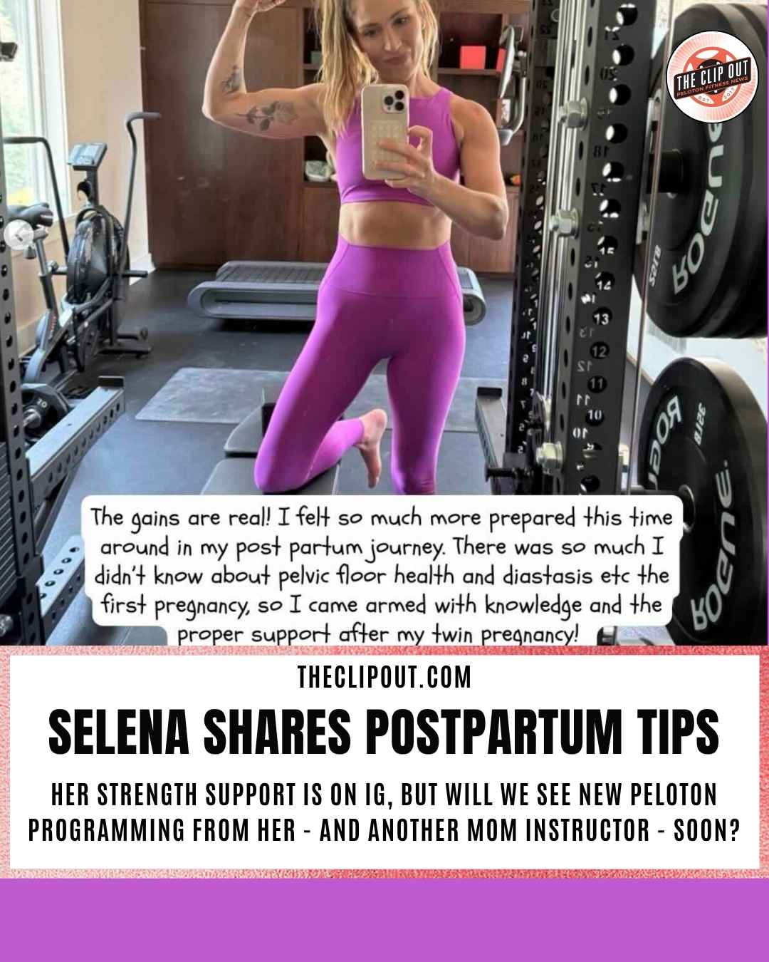 Selena Samuela deep core exercises on IG and Anna tease (1)
