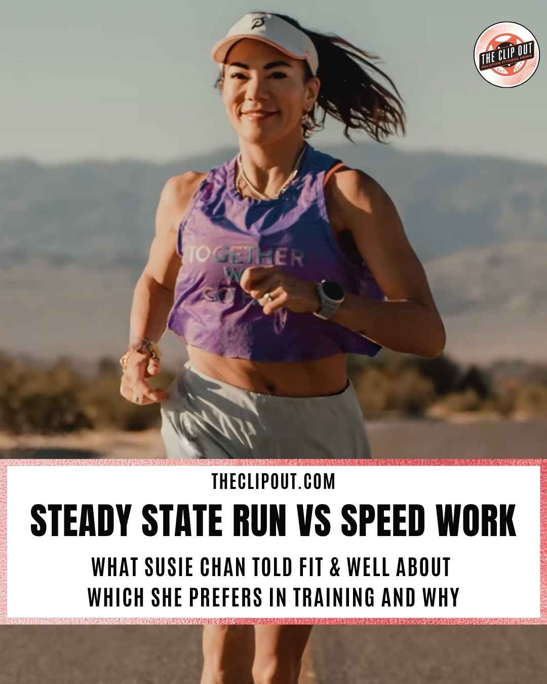 Susie Chan steady state run - interview with fit and well mag (2)
