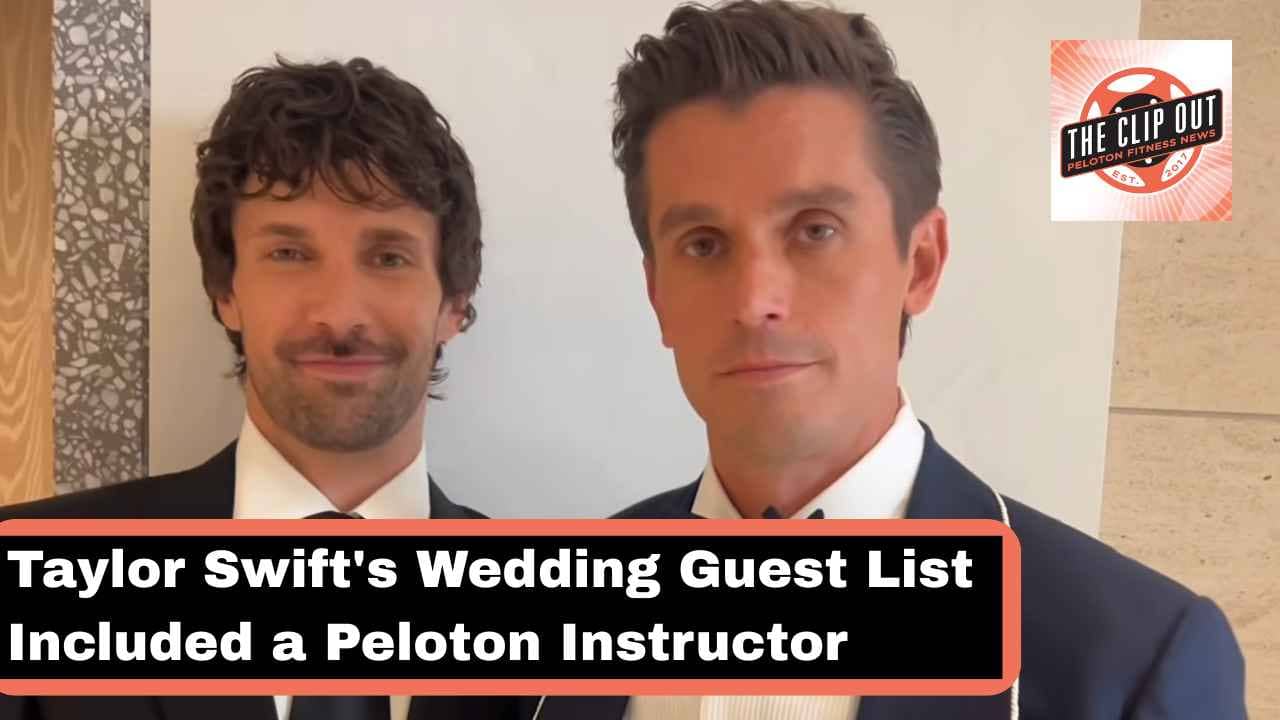 Peloton instructor Taylor Swift wedding story