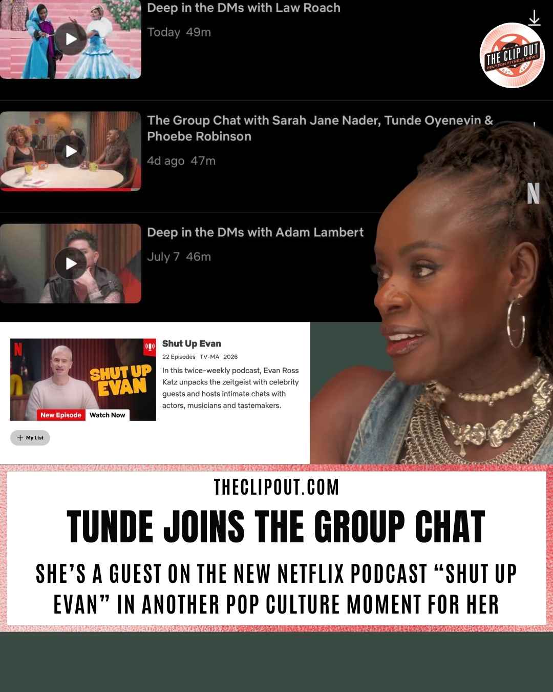 Tunde Oyeneyin Netflix Podcast Stop Expands Her Reach