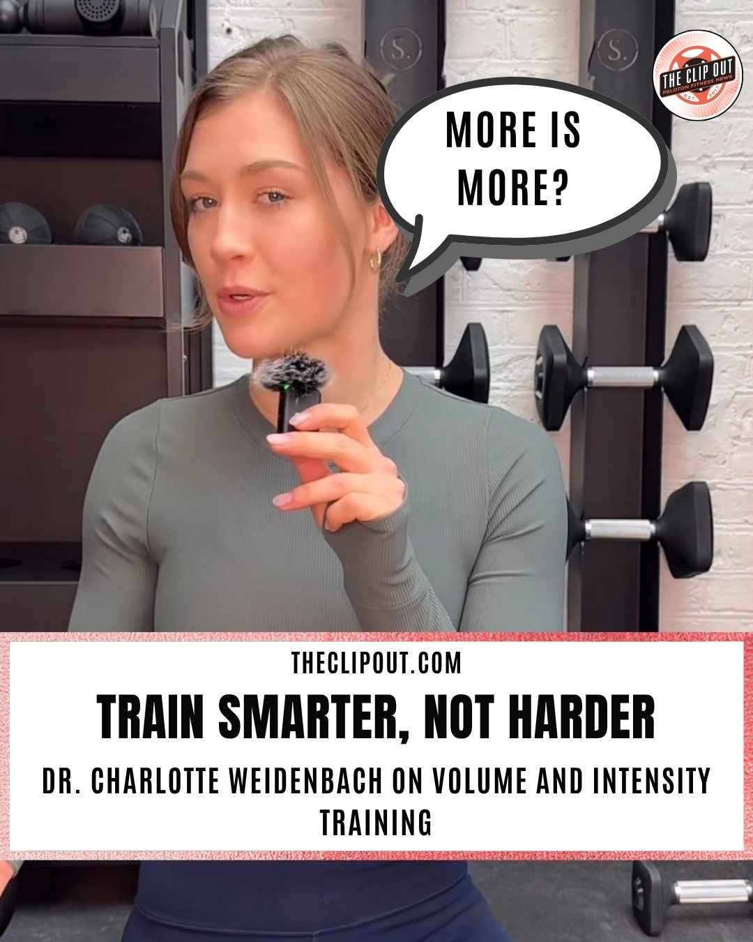 Volume and intensity training