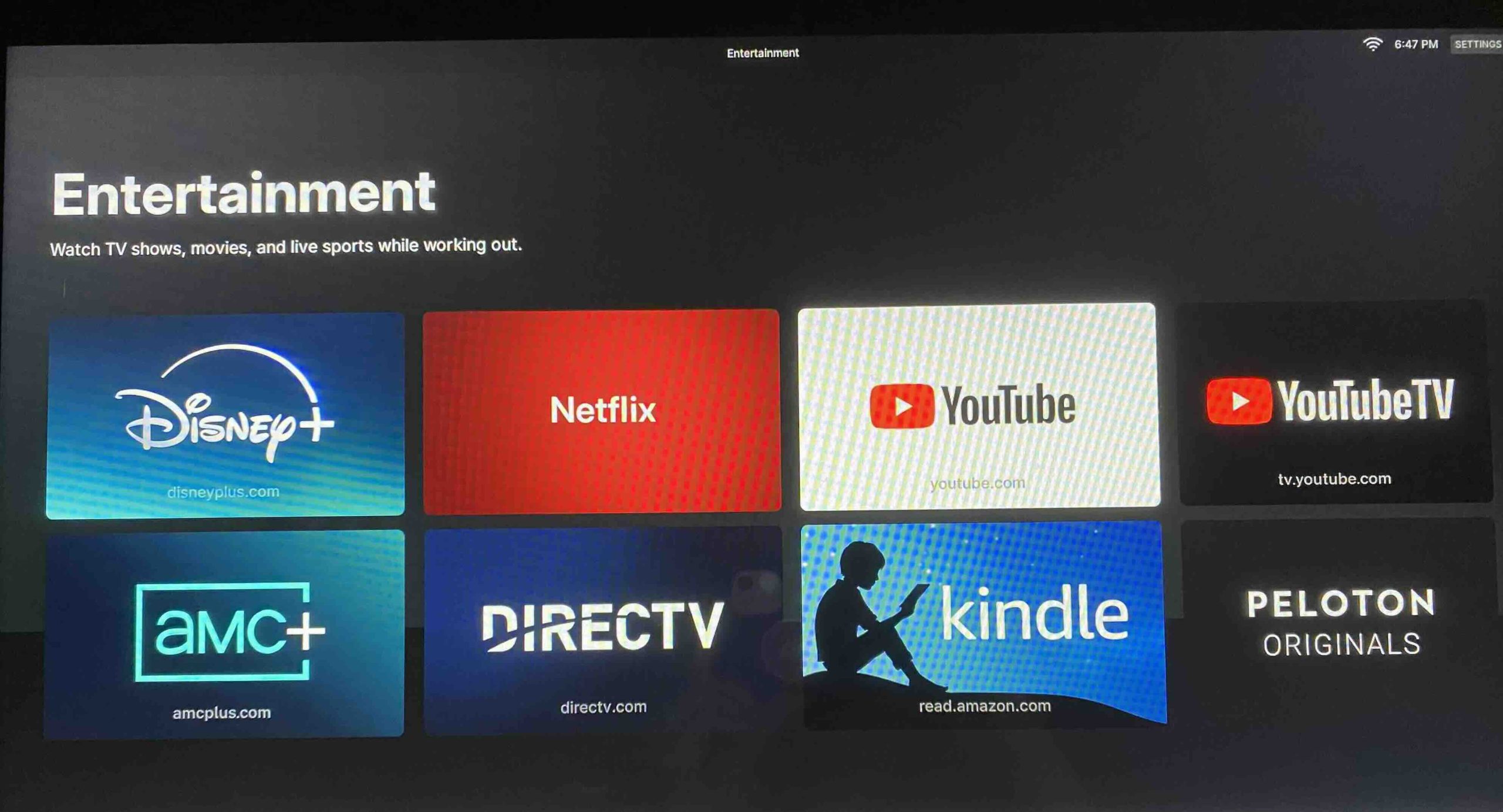 Peloton Podcasts Move for Life and At the Next Table now available in the Entertainment portal