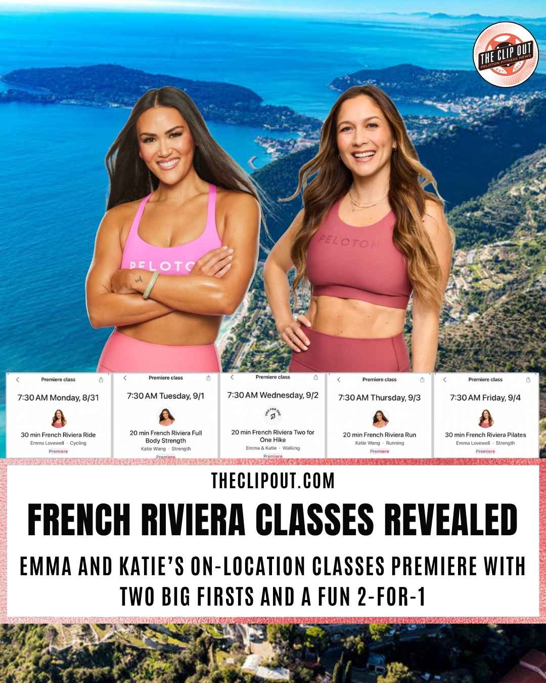 5 Peloton French Riviera Classes Finally Revealed
