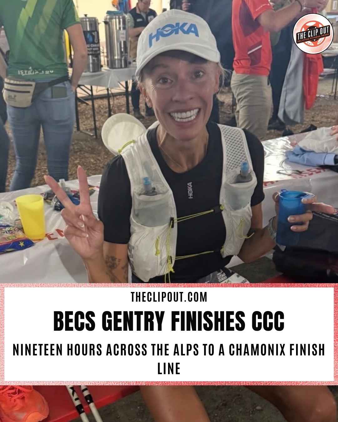 Becs Gentry CCC finish