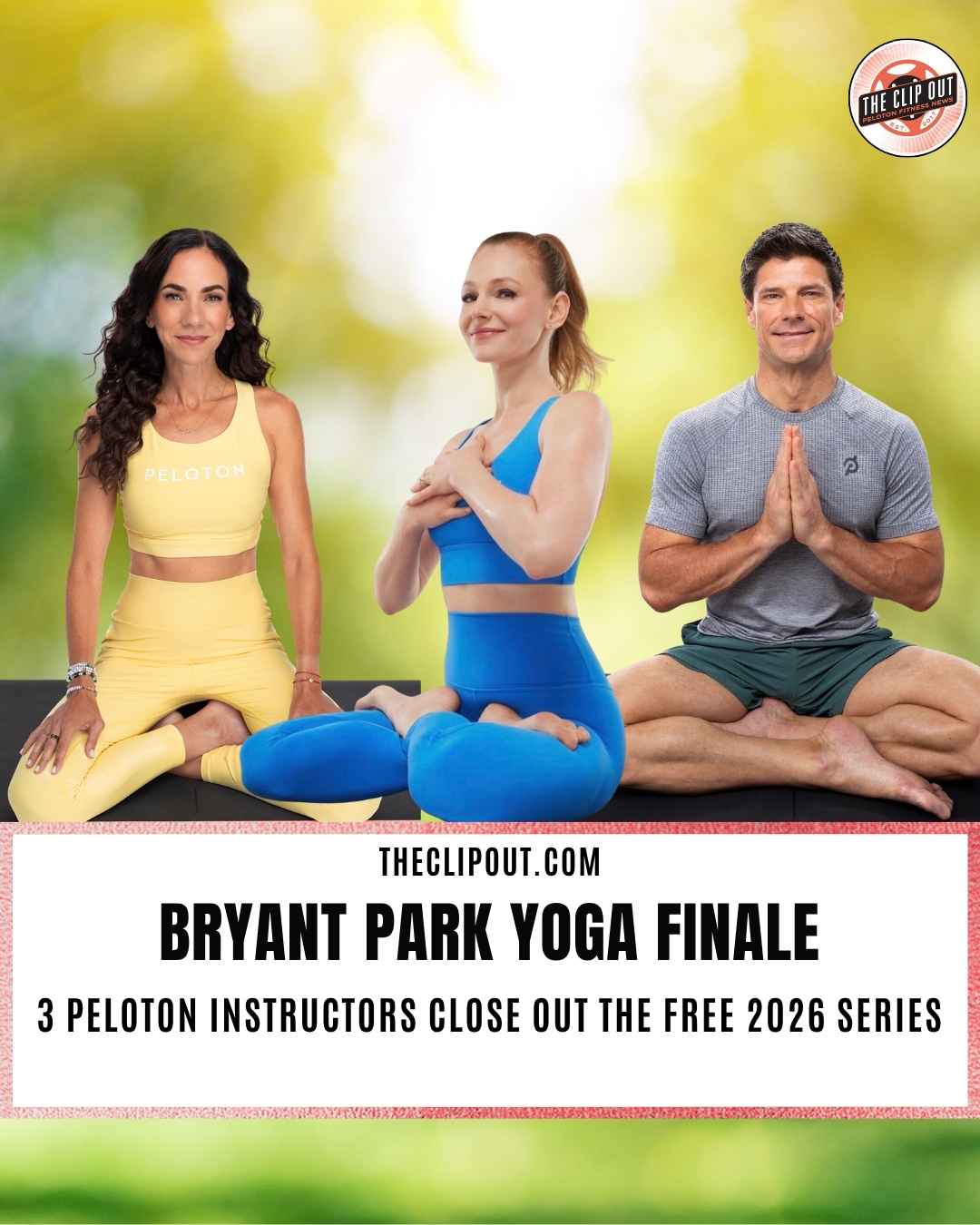 Bryant Park Yoga Finale