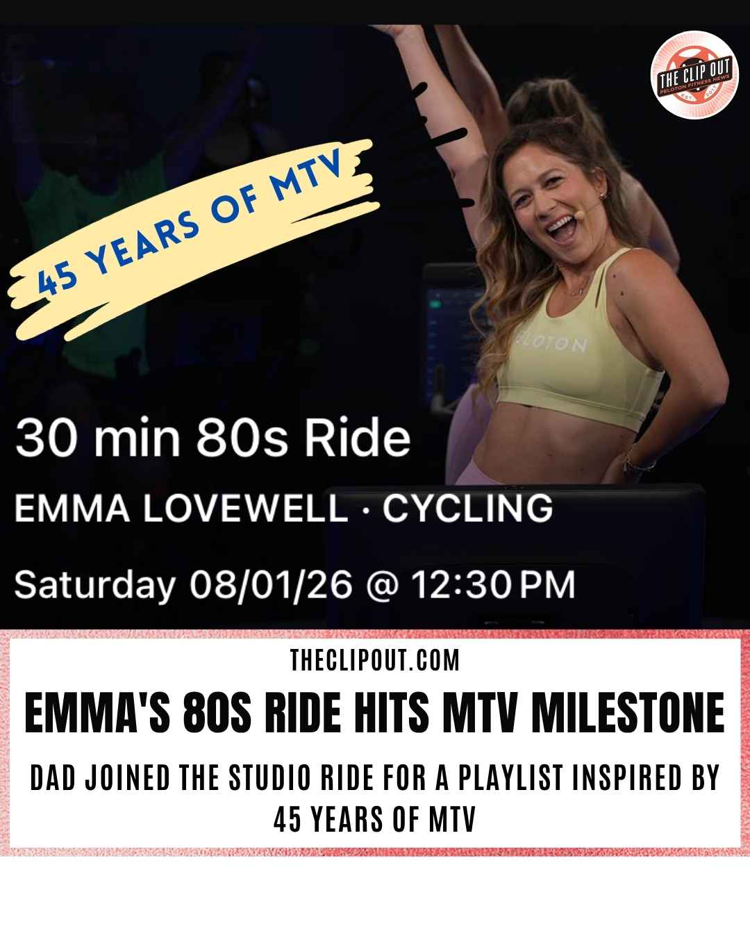 Emma Lovewell's 80s Ride