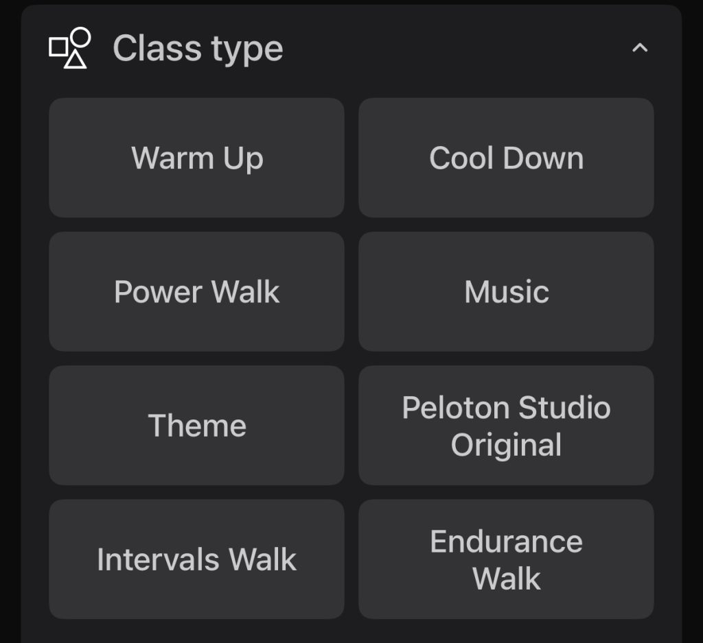 Endurance walk as a filter