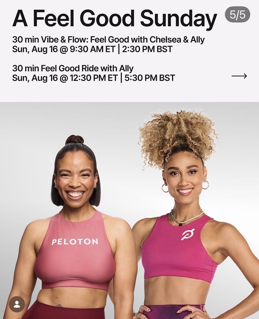 This Week at Peloton Aug 10