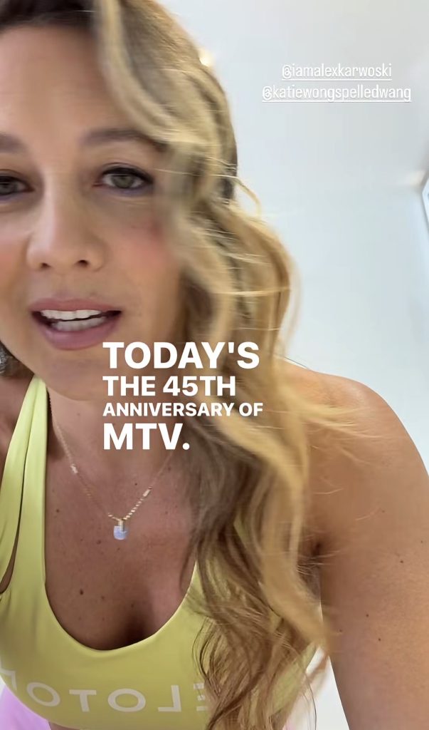 Emma Lovewell announces MTV 45th anniversary theme for her 80s Ride