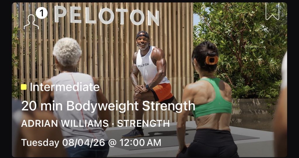 Peloton Residency class now available in the Peloton On Demand library
