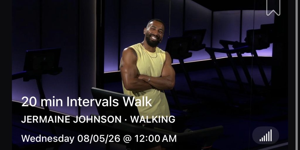 	Intervals Walk Classes launch on Peloton Tread with Jermaine Johnson
