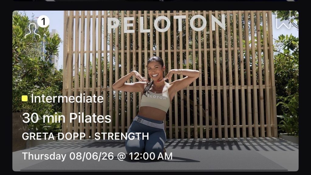 Peloton Residency Pilates class now available in the Peloton On Demand library