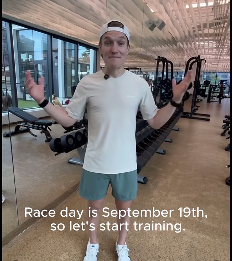 Peloton Triathlon announcement with Matt Wilpers confirming September 19 race day