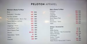 Peloton Apparel Sample Sale Discounted Further