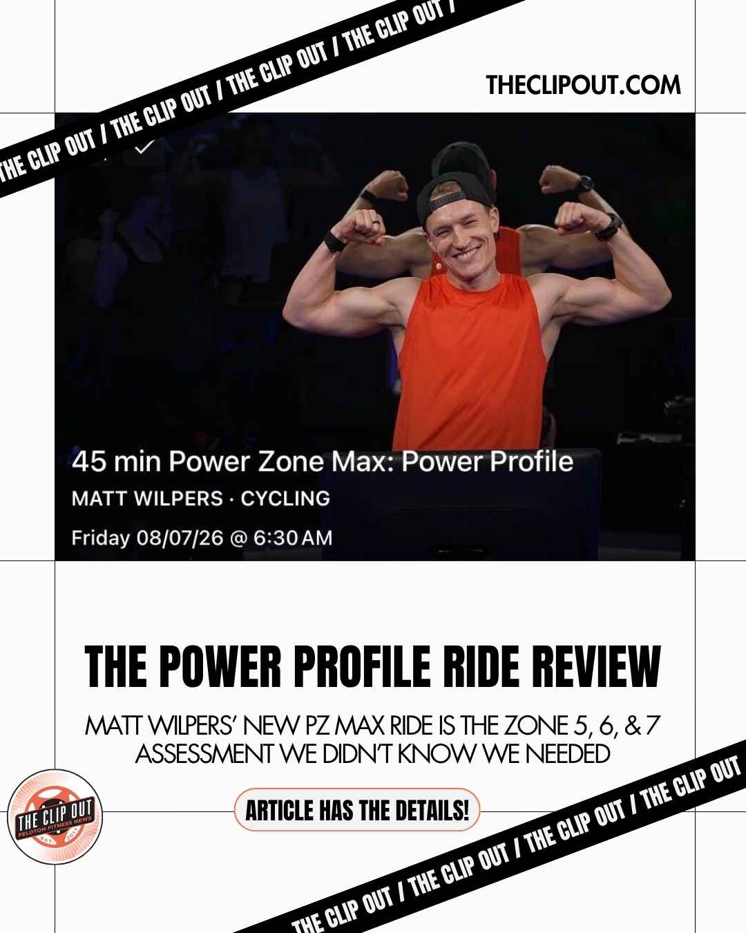 Matt Wilpers Power Profile Ride Class Review (1)