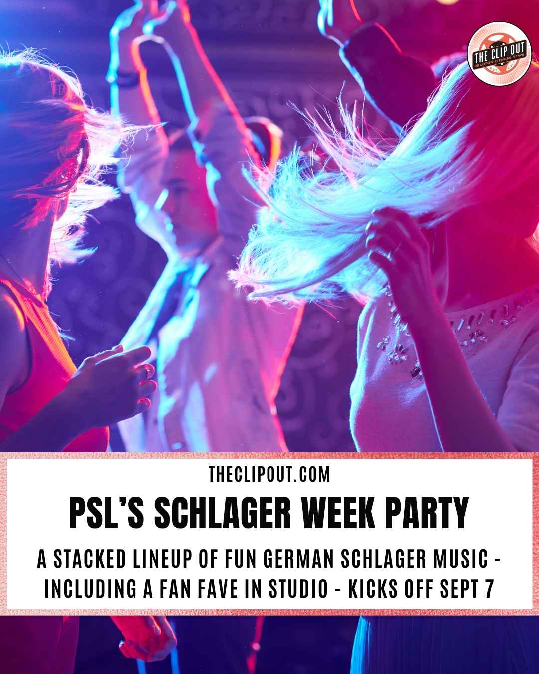 Peloton Schlager Week Starts the Party September 7