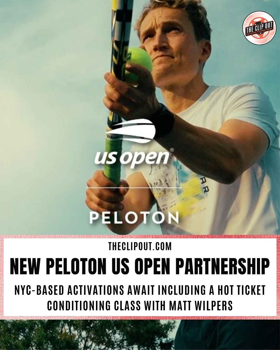 Peloton US Open Partnership Spotlights Matt Wilpers Sept 1 (1)