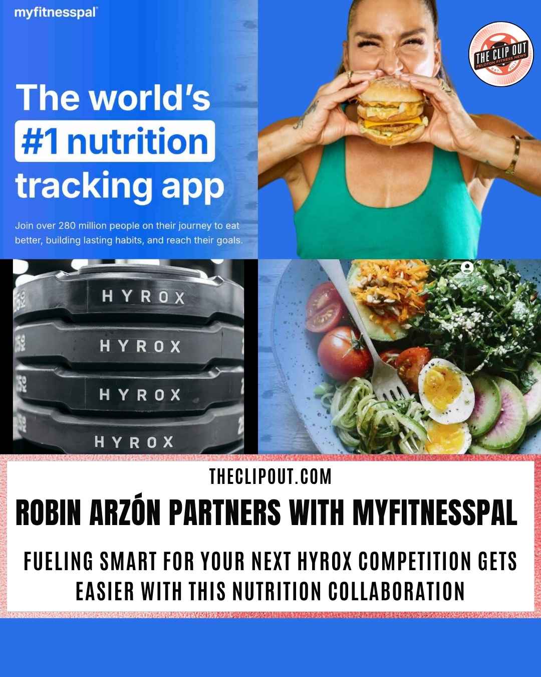 Robin Arzón MyFitnessPal Partnership Powers Smart Hyrox Fuel