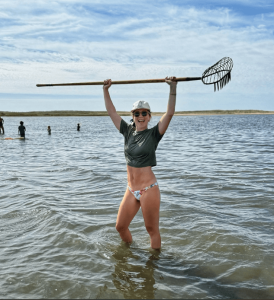 Martha's Vineyard Beach Picture of Emma Lovewell, Peloton