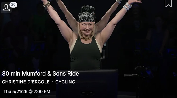 Christine D'Ercole Mumford & Sons Ride