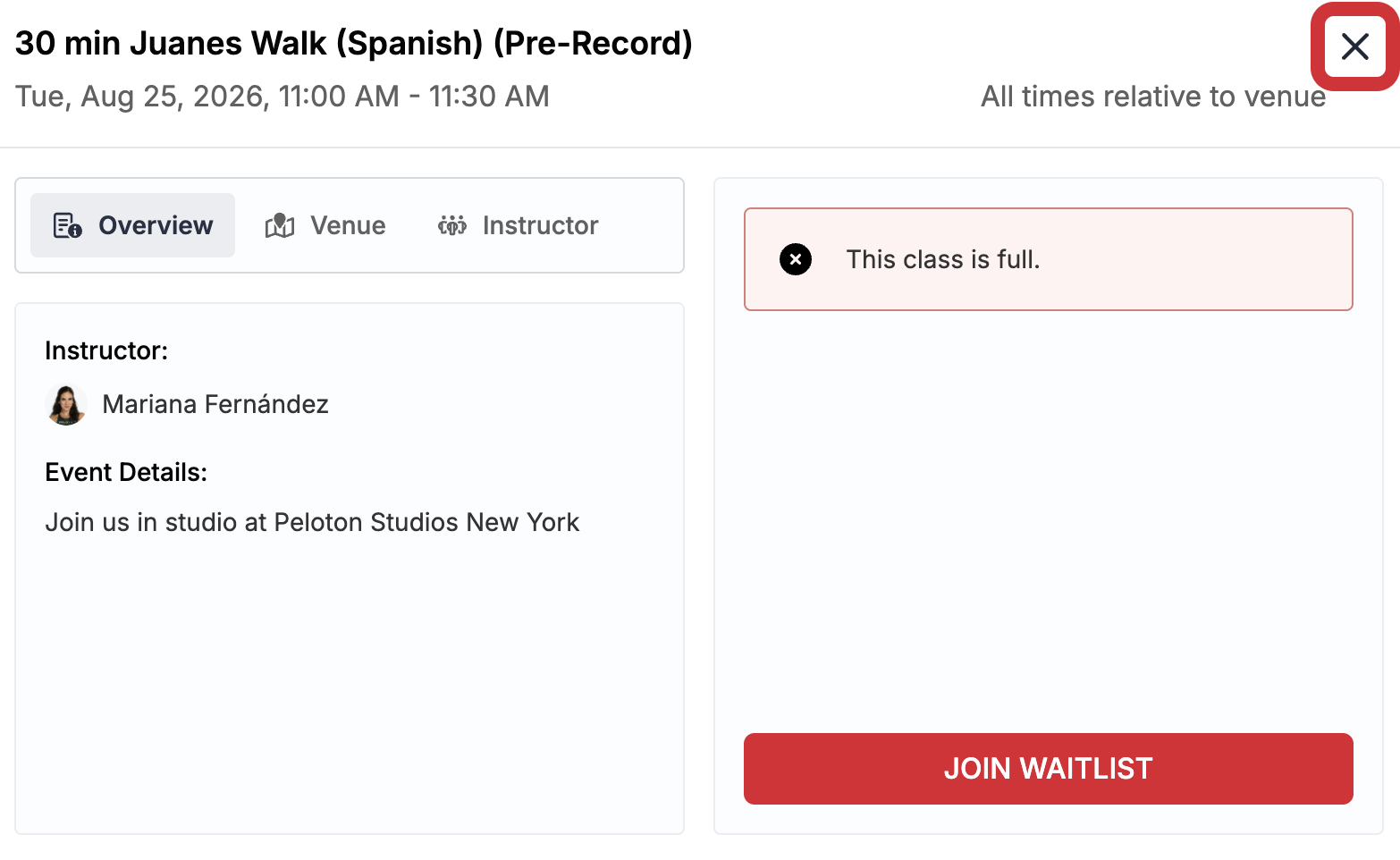 Peloton September Artist Series graphic featuring Juanes