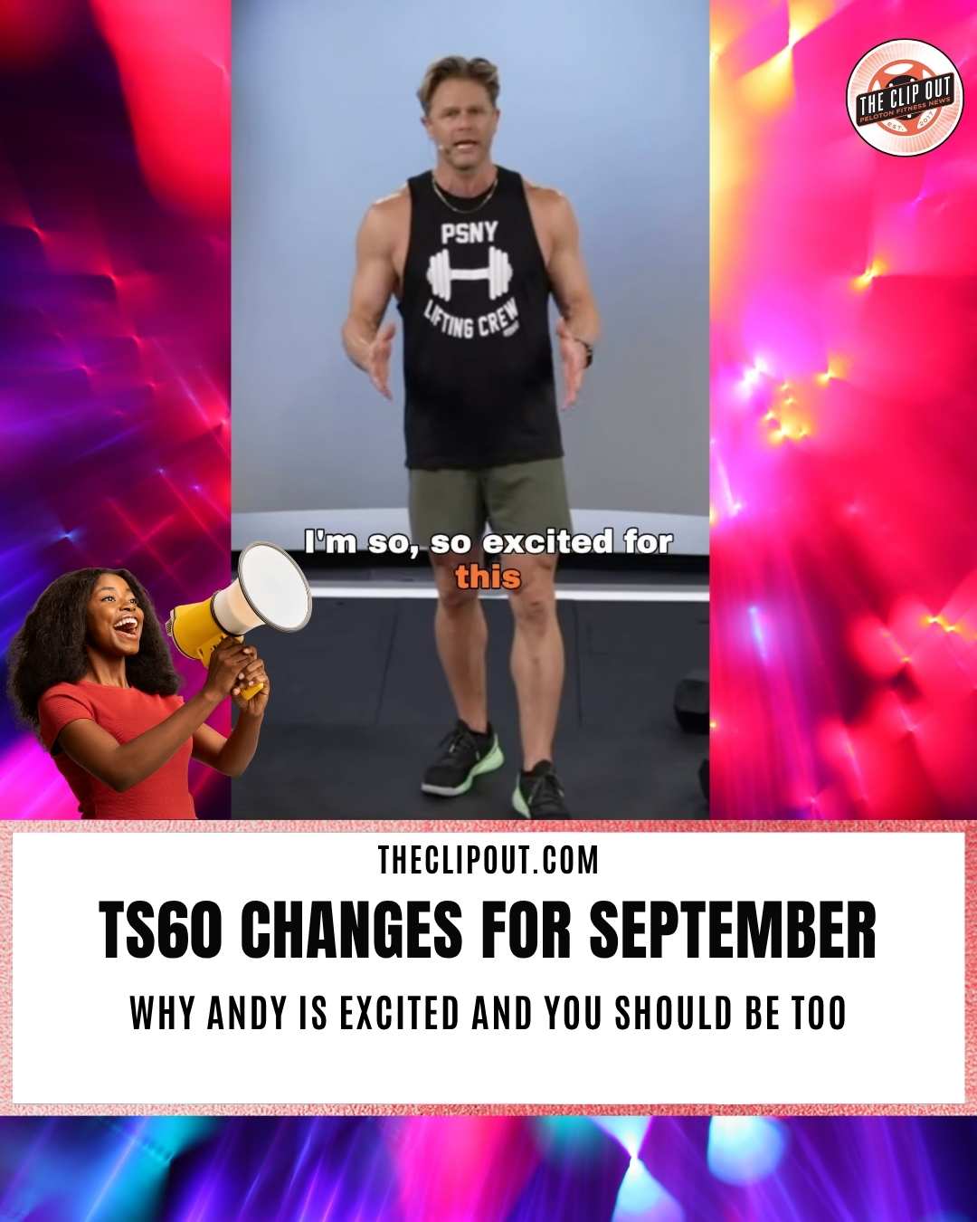 TS60 Changes Andy Speer Reveals September Plan
