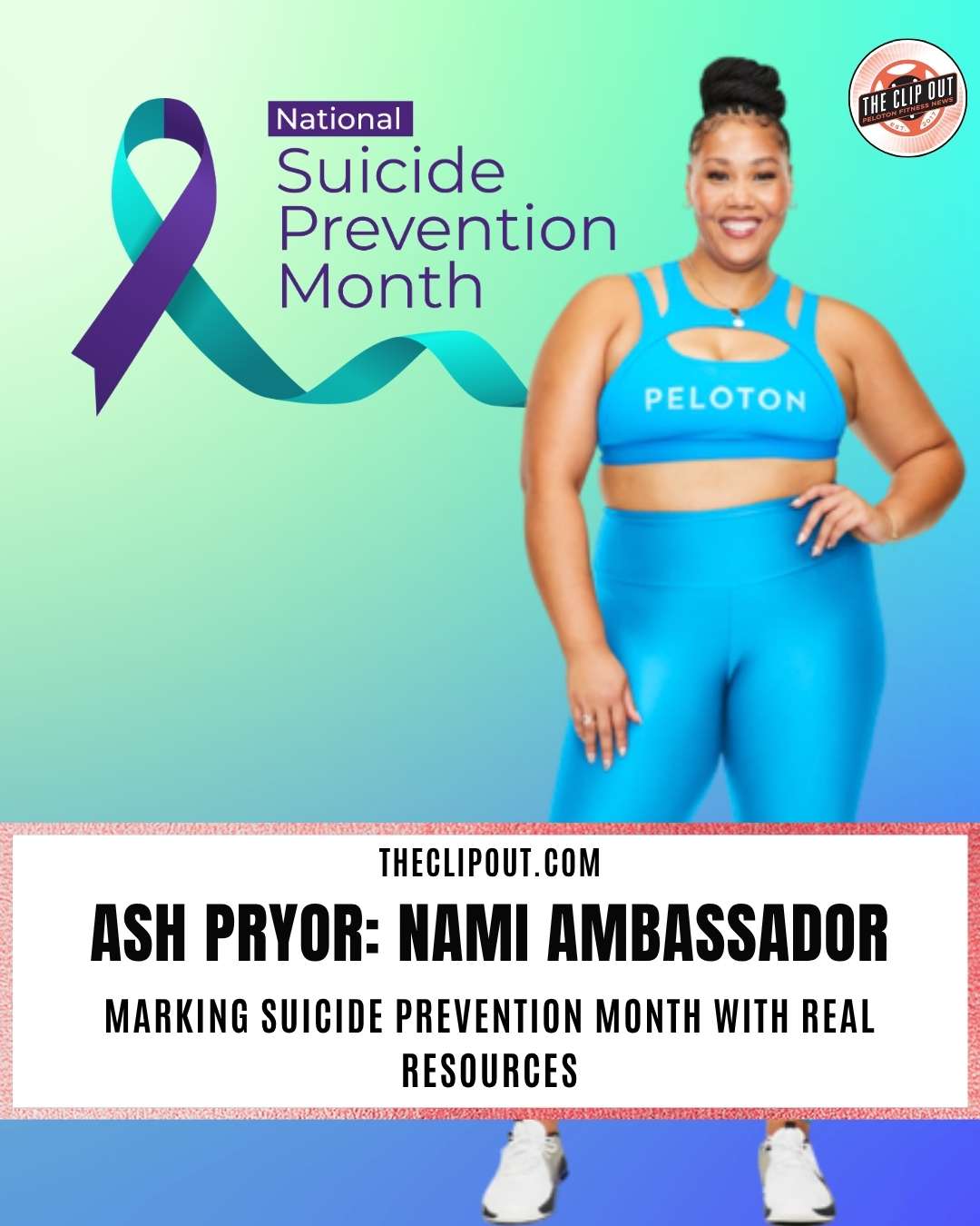 Ash Pryor NAMI Suicide Prevention Month