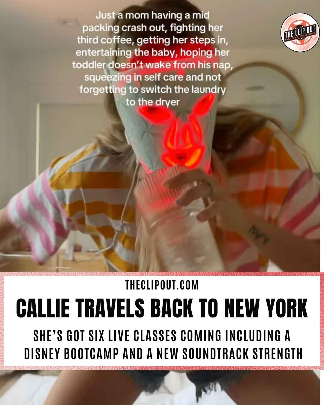 Callie Gullickson PSNY Schedule 6 Live Classes This Week
