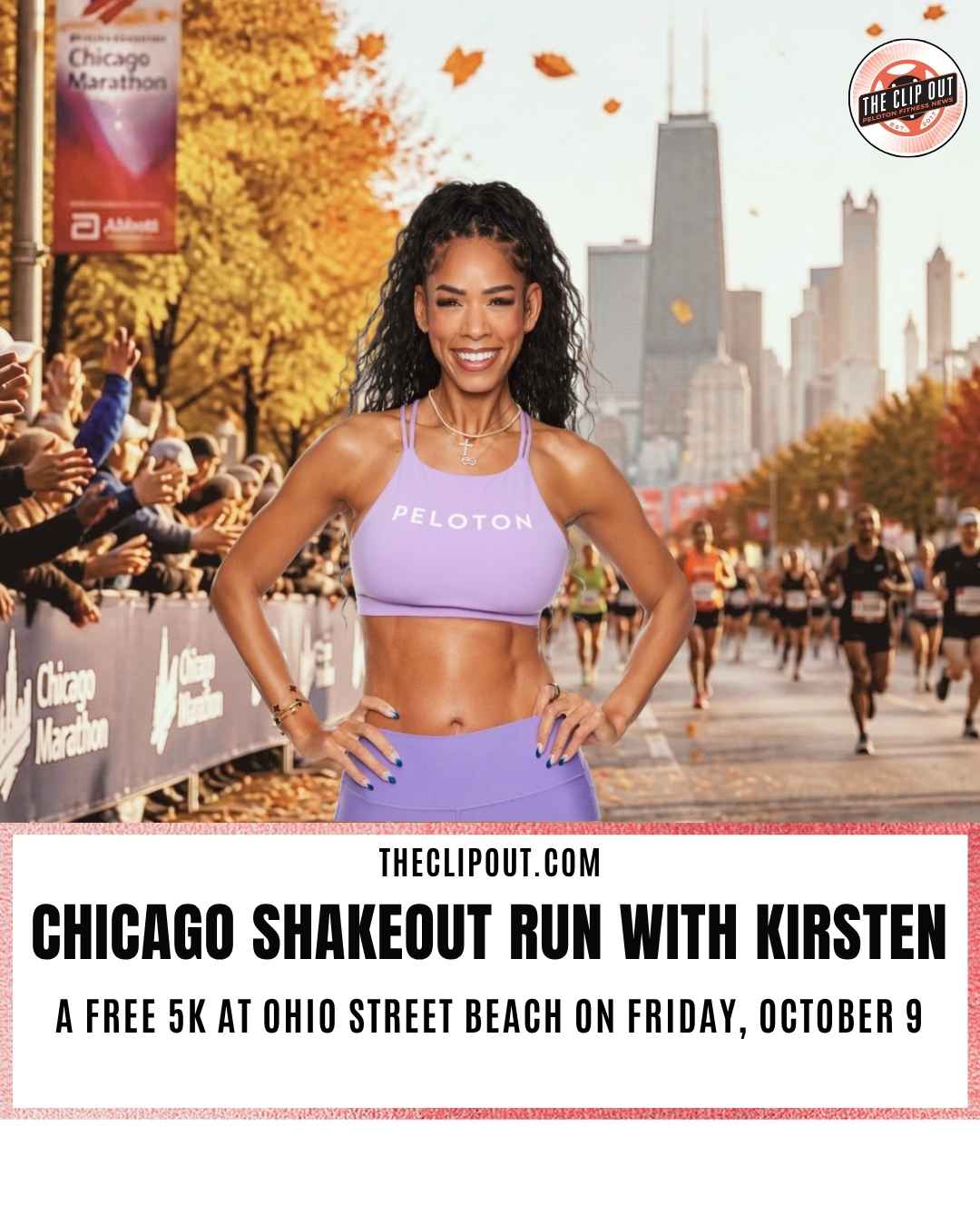 Chicago Marathon shakeout run