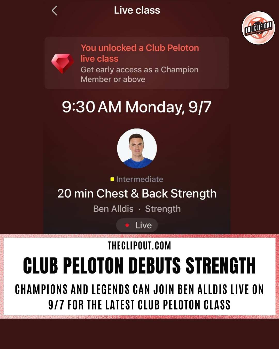 Club Peloton debuts strength