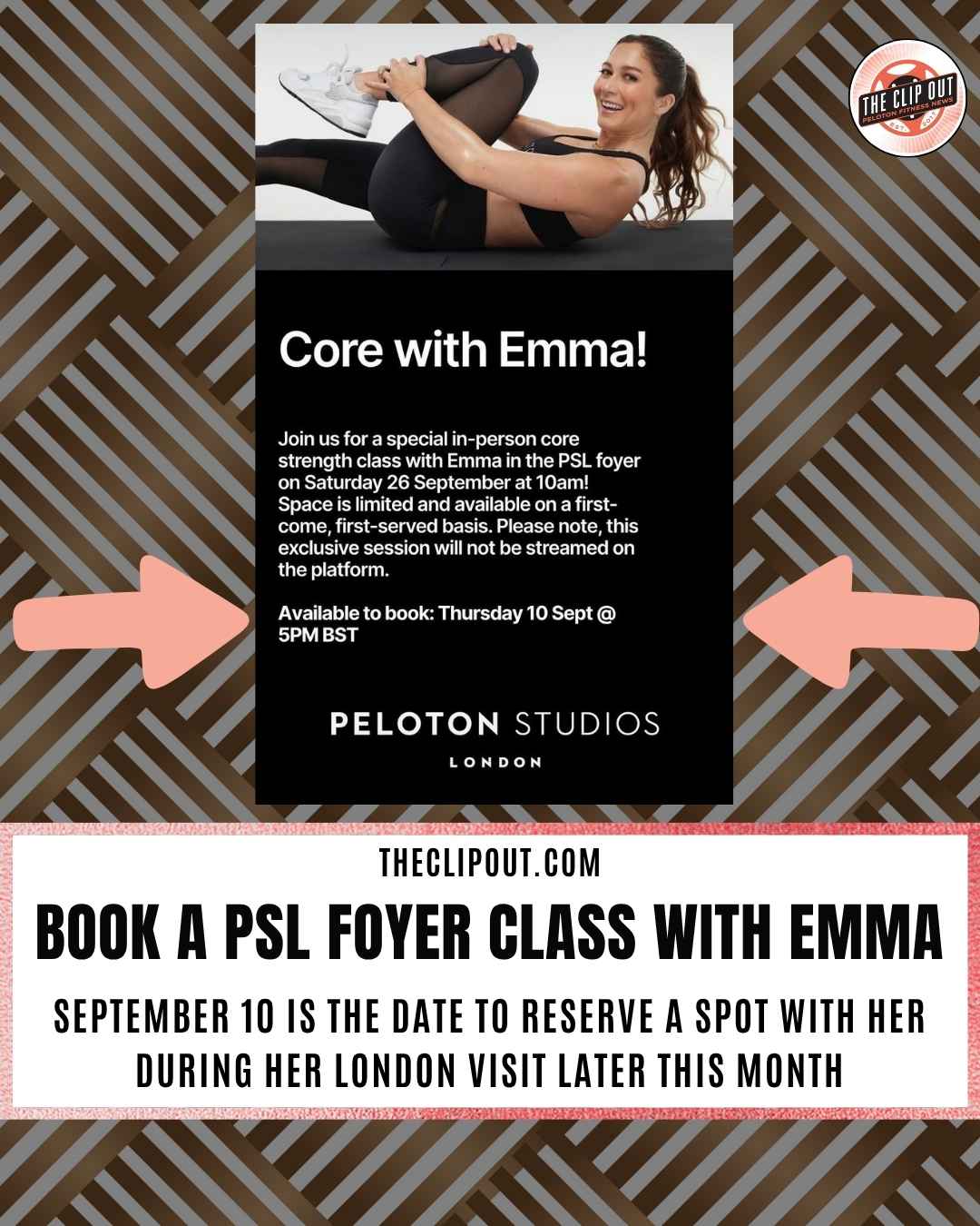 Emma Lovewell Foyer Class Opens for Booking Sept. 10