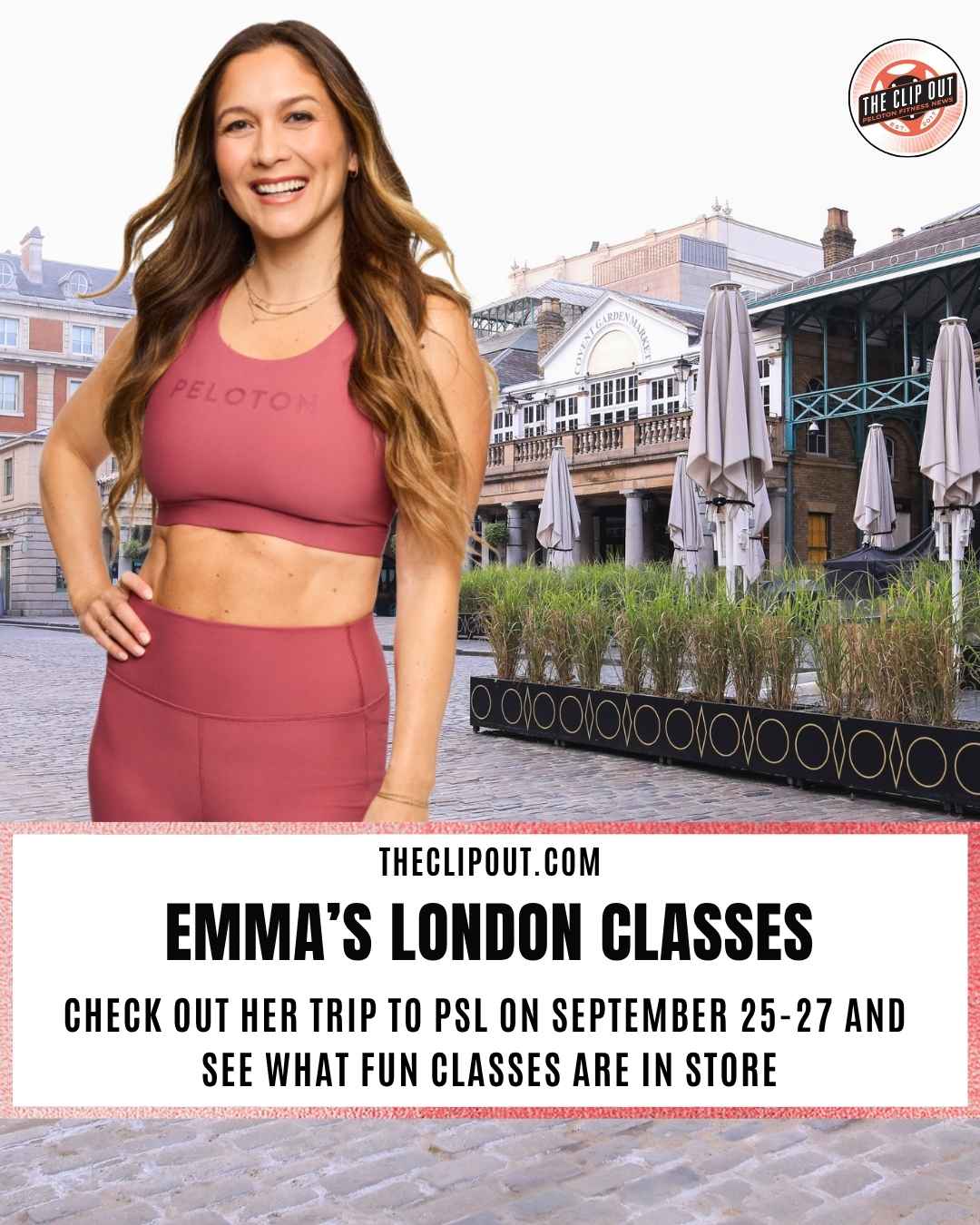 Emma Lovewell Peloton Studios London Trip Caps a Busy Year