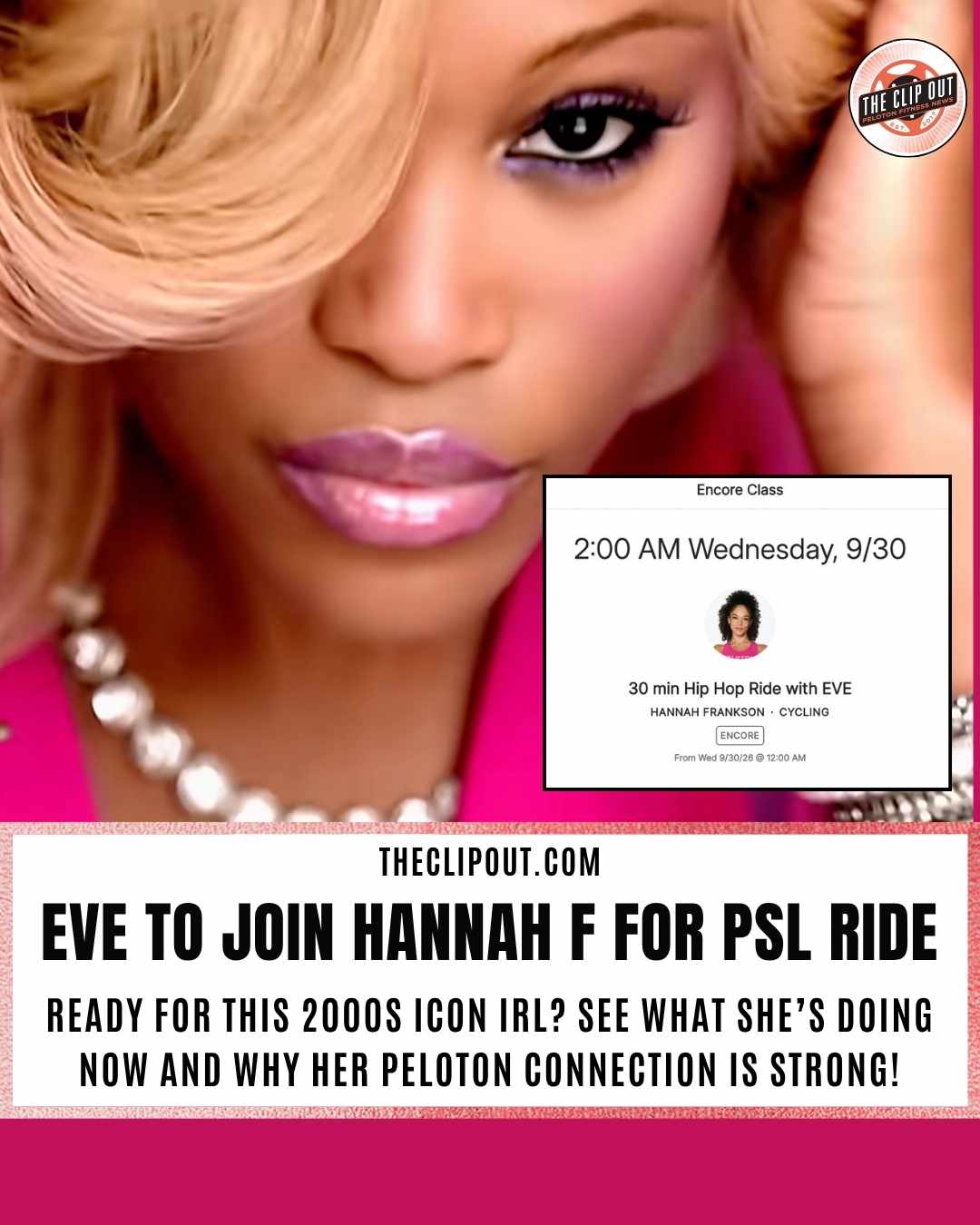 Hip Hop Ride with Eve Extends Hannah Frankson Hot Streak