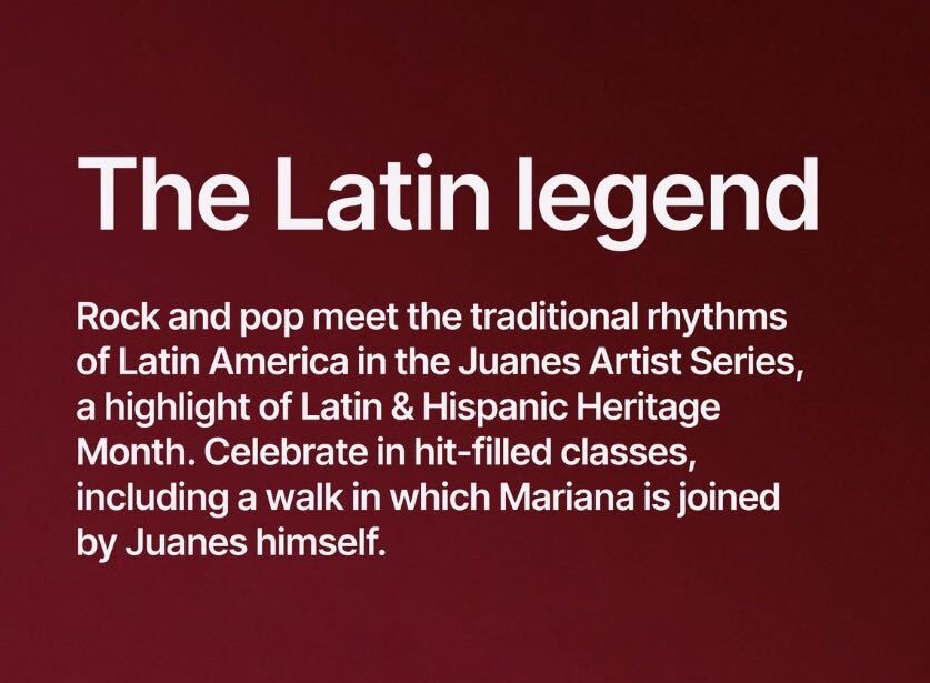 Juanes Artist Series overview